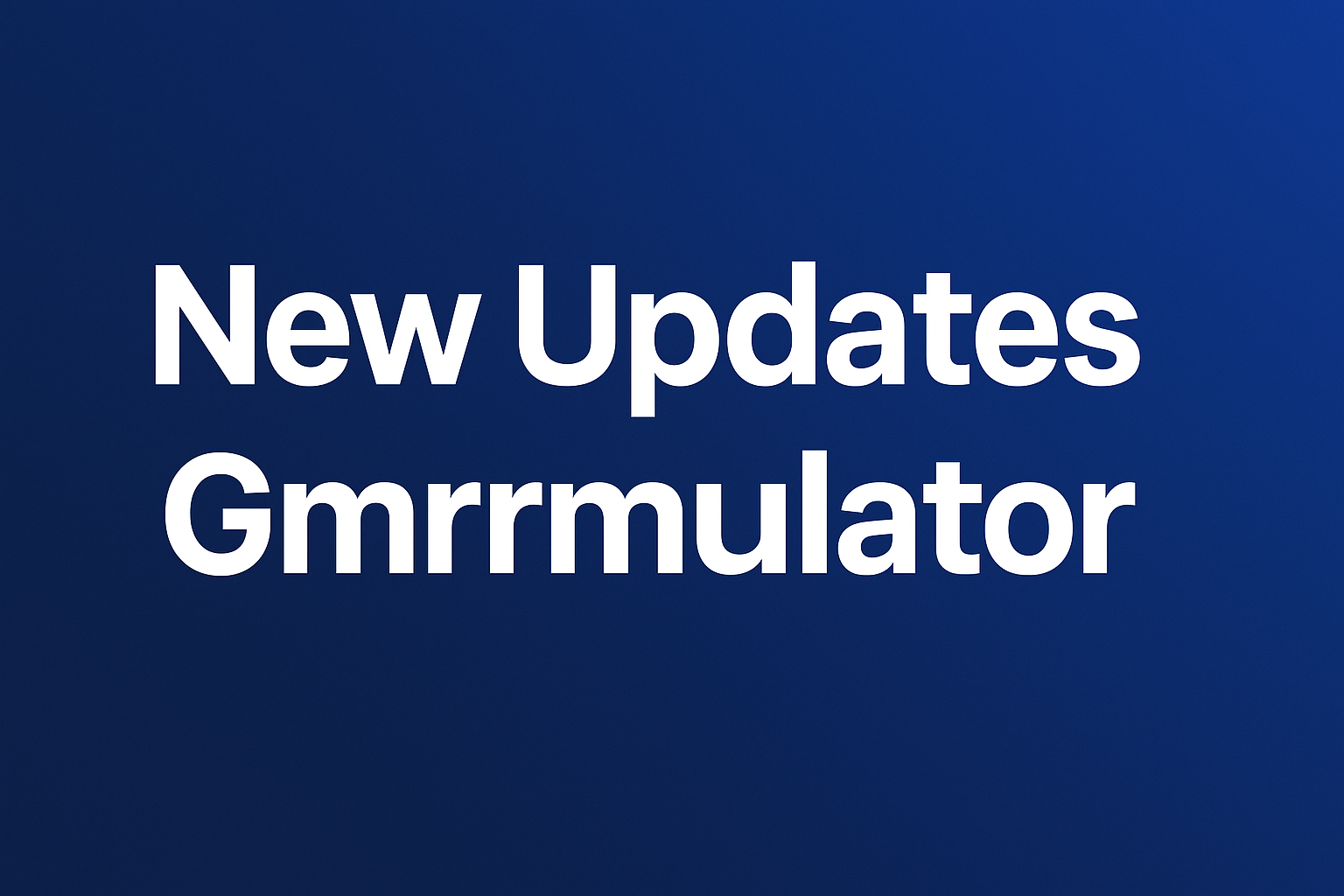 New Updates Gmrrmulator – A Complete Guide to Features, Benefits, and Future Potential