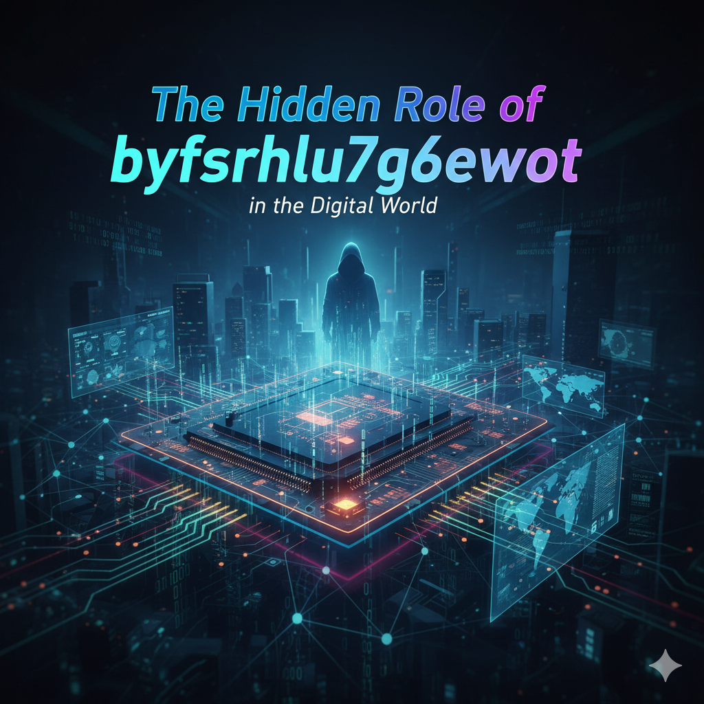 The Hidden Role of byfsrhlu7g6ewot in the Digital World