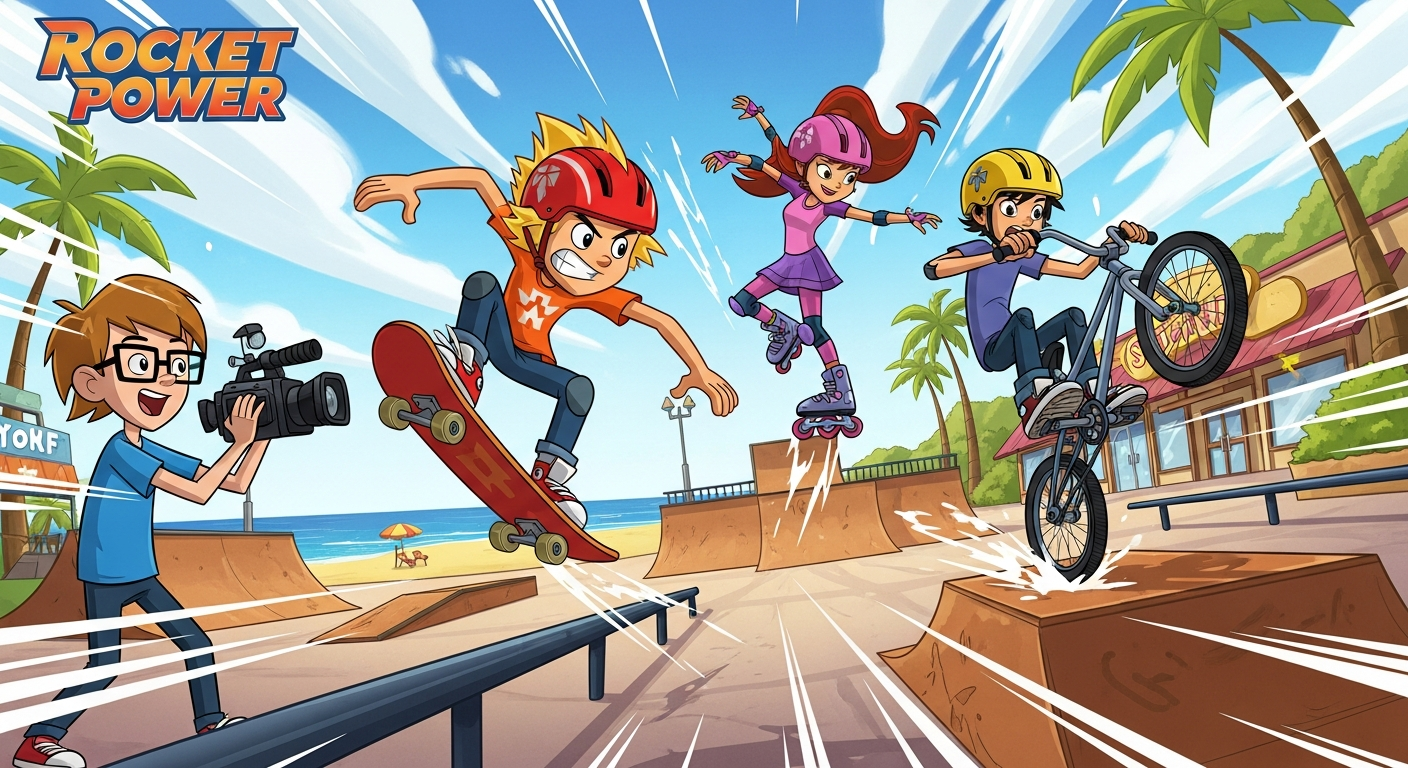 Rocket Power How This Cool Adventure Shows the Fun of Sports and Friendship
